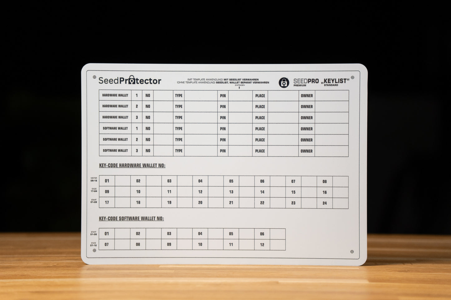 SeedPro Set "für Unternehmen"